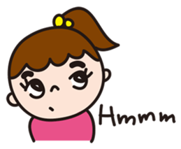 Pretty Girl (10-year-old version) sticker #11344831