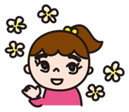 Pretty Girl (10-year-old version) sticker #11344838