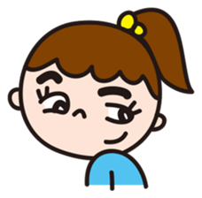 Pretty Girl (10-year-old version) sticker #11344844