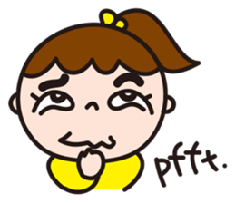 Pretty Girl (10-year-old version) sticker #11344845