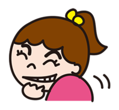 Pretty Girl (10-year-old version) sticker #11344846