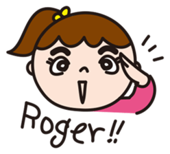 Pretty Girl (10-year-old version) sticker #11344852