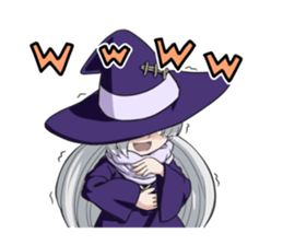 Witch Yodomi sticker #11345106