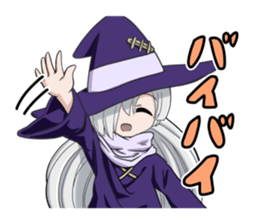 Witch Yodomi sticker #11345107