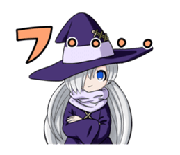 Witch Yodomi sticker #11345109