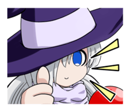 Witch Yodomi sticker #11345117