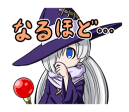 Witch Yodomi sticker #11345120