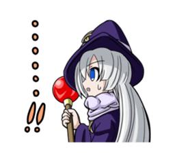 Witch Yodomi sticker #11345121