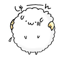 a lovely sheep2 sticker #11345628