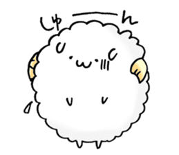 a lovely sheep2 sticker #11345628