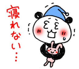 Hand-painted panda 2 sticker #11346187