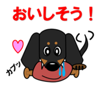 Wonderful Miniature Dachshund, RIKU sticker #11346245