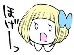 uiko with ghosts 2. sticker #11346321