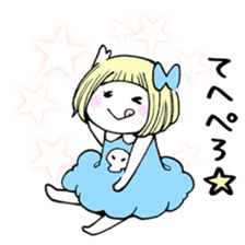 uiko with ghosts 2. sticker #11346322