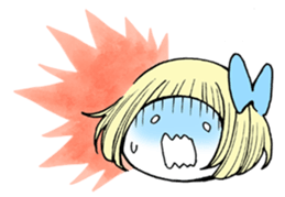 uiko with ghosts 2. sticker #11346329