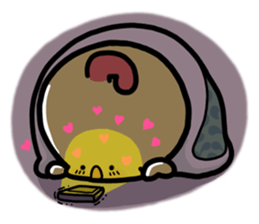 Baby chick. sticker #11346512