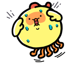 Baby chick. sticker #11346514