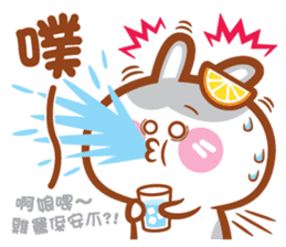 Cherry Mommy 's Rabbits-Chin Chin sticker #11346631