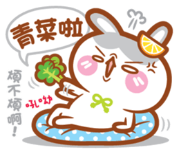 Cherry Mommy 's Rabbits-Chin Chin sticker #11346632