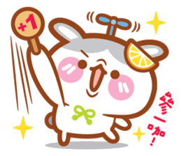 Cherry Mommy 's Rabbits-Chin Chin sticker #11346645