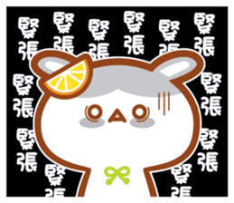Cherry Mommy 's Rabbits-Chin Chin sticker #11346649