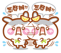Cherry Mommy 's Rabbits-Chin Chin sticker #11346652