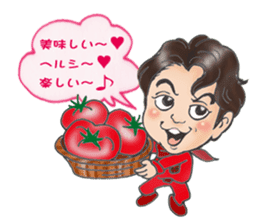 The man who blushes. The name is Norio. sticker #11346736