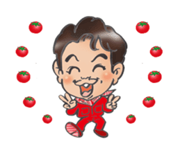 The man who blushes. The name is Norio. sticker #11346768