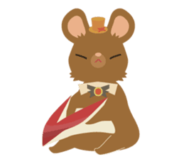 Little Little Mouse sticker #11346856