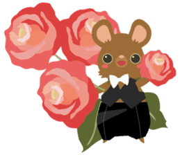 Little Little Mouse sticker #11346875