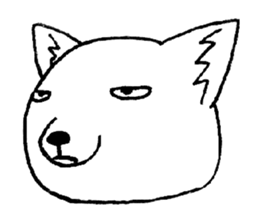 cute tibetan sand fox sticker #11347258