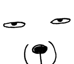 cute tibetan sand fox sticker #11347271