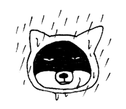 cute tibetan sand fox sticker #11347291