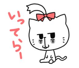 Women force 0% of the cat sticker #11347304