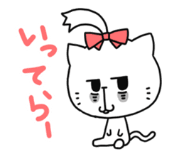 Women force 0% of the cat sticker #11347304