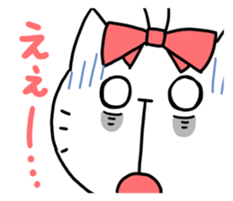 Women force 0% of the cat sticker #11347305