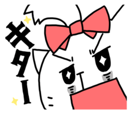 Women force 0% of the cat sticker #11347307