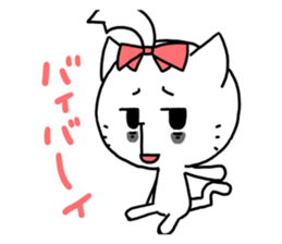 Women force 0% of the cat sticker #11347309