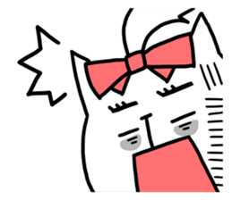 Women force 0% of the cat sticker #11347329