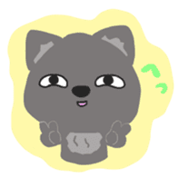 One of wolf you sticker #11347527