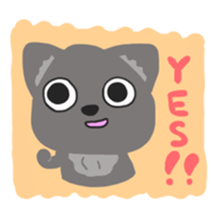 One of wolf you sticker #11347533