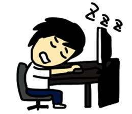 Lazy Officers sticker #11347577