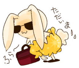 rabbitfriend sticker #11347622
