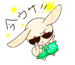 rabbitfriend sticker #11347625