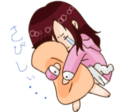 rabbitfriend sticker #11347637