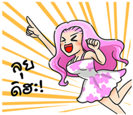Oh!! SASSY GIRLS sticker #11348262