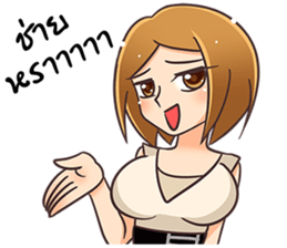 Oh!! SASSY GIRLS sticker #11348266