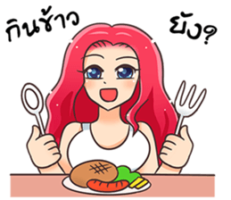 Oh!! SASSY GIRLS sticker #11348270