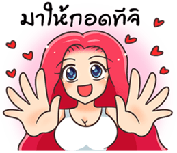 Oh!! SASSY GIRLS sticker #11348273