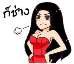Oh!! SASSY GIRLS sticker #11348276